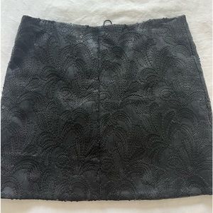 Nordstrom vegan leather skirt